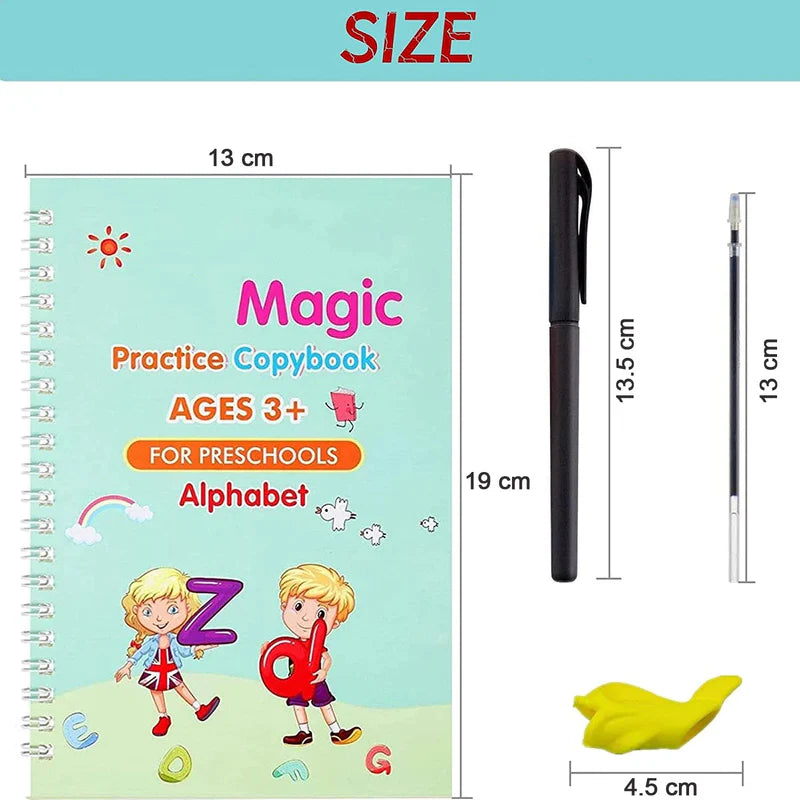 Magic Copybook Widely Used By Kids Childrens And Even Adults Also To Write Down Important Things Over It While Emergencies Etc.