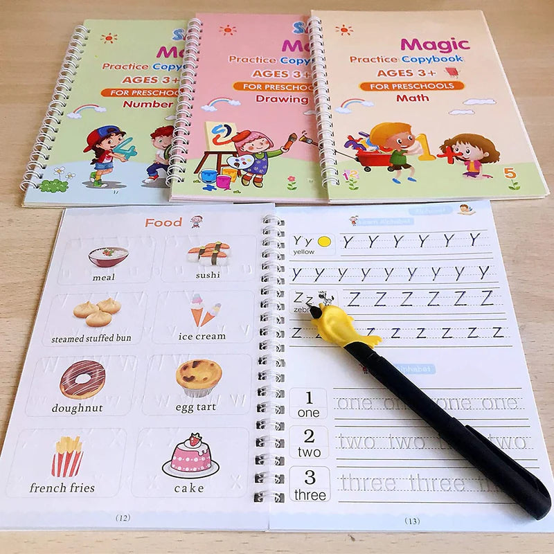Magic Copybook Widely Used By Kids Childrens And Even Adults Also To Write Down Important Things Over It While Emergencies Etc.